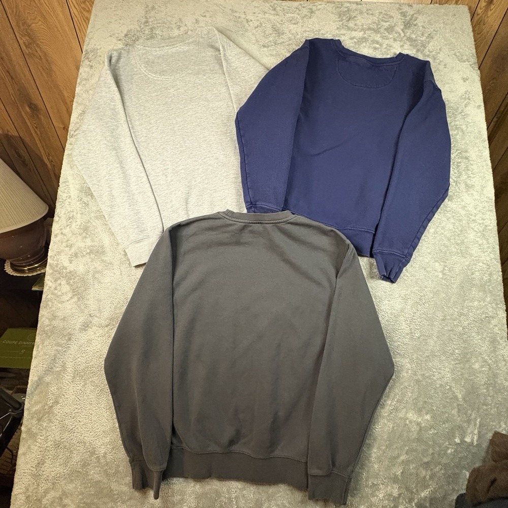 MIXED LOT OF 3 Men's M Sports Crewneck Sweatshirts SEE DESCRIPTION - Picture 4 of 7